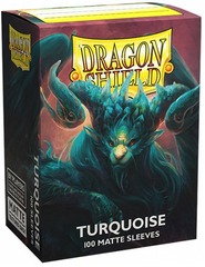 Dragon Shield - Matte Sleeves - Turquoise 100 ct